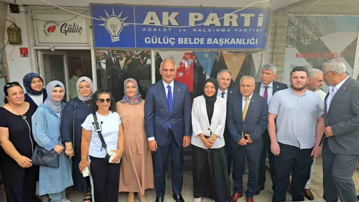 Kültür ve Turizm Bakanı Mehmet Nuri Ersoy Gülüç’te!