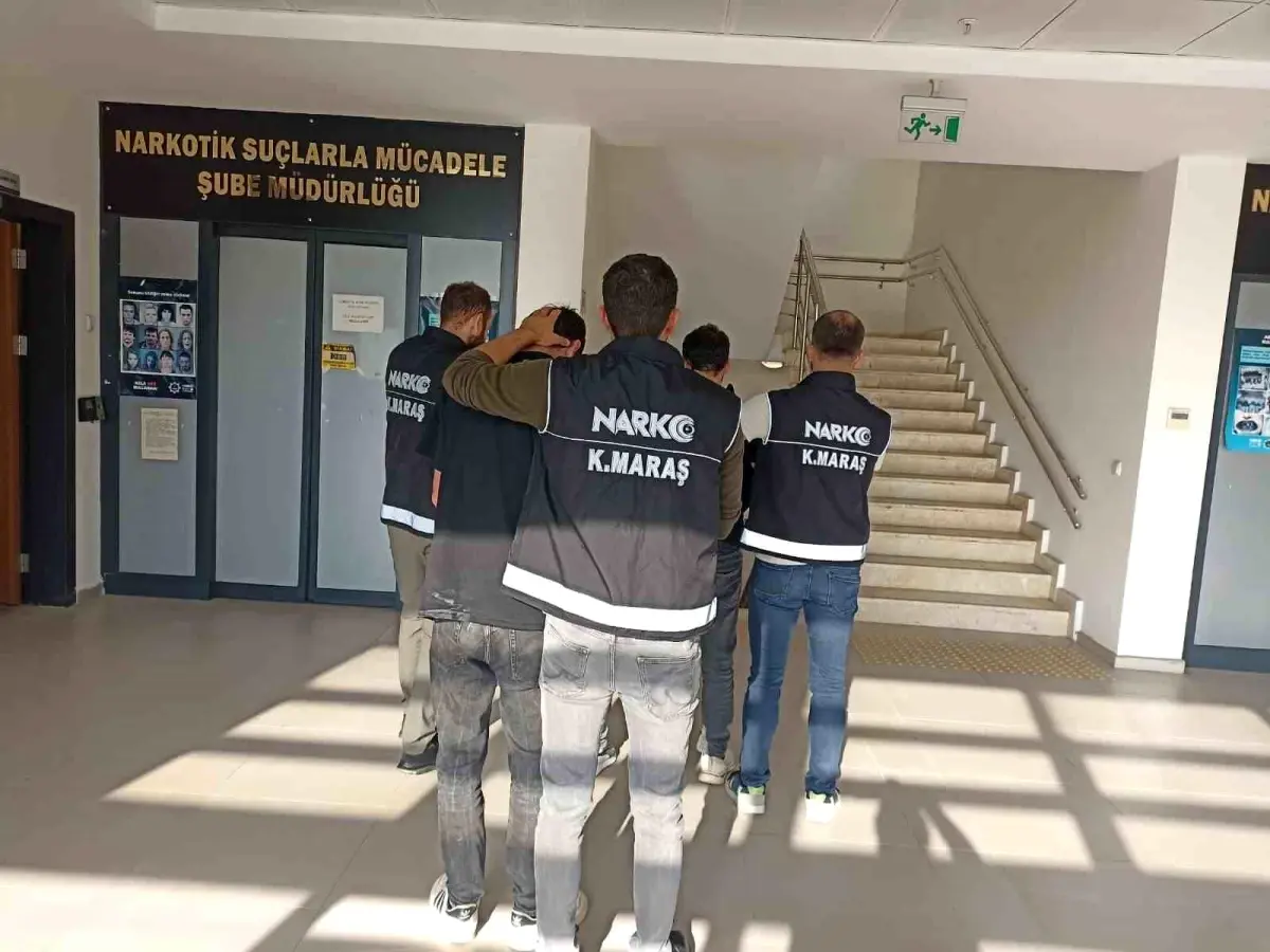 kahramanmarasta uyusturucu operasyonunda 3 tacir tutuklandi TVaKNEsK